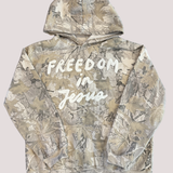 Freedom in Jesus Camo Hoodie